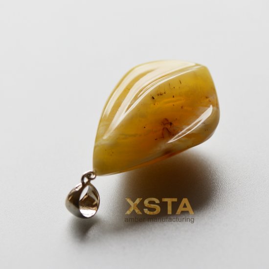 Natural unique amber pendant